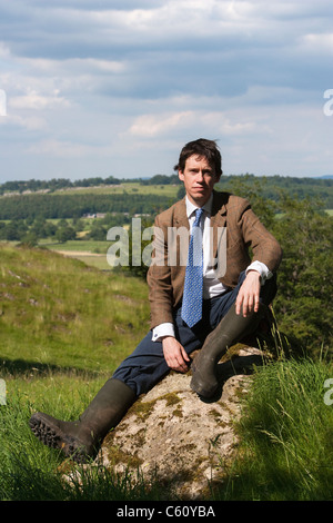 Rory Stewart, conservatori MP per Penrith e la frontiera, Cumbria, Regno Unito Foto Stock