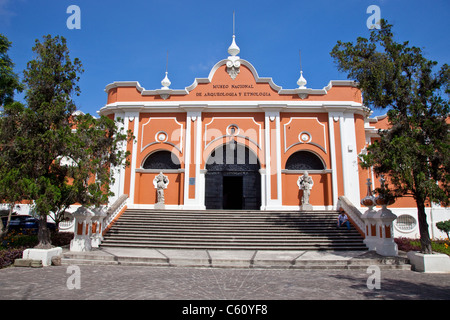 Museo Nazionale di Archeologia ed Etnologia, Città del Guatemala, Guatemala Foto Stock