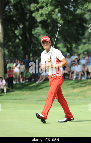 Ryo Ishikawa (JPN) esecuzione per il WGC Bridgestone Invitational 2011. Foto Stock