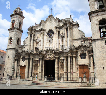 Cattedrale di Avana: Virgen Maria de la Concepción Inmaculada. Cuba. Foto Stock