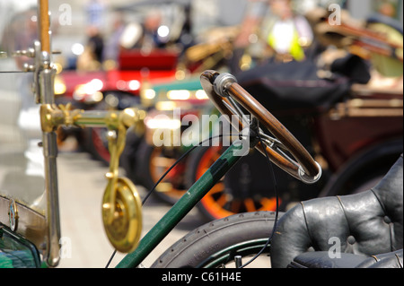 Oldtimer rally in Germania per almeno 80 anni auto d'epoca Foto Stock