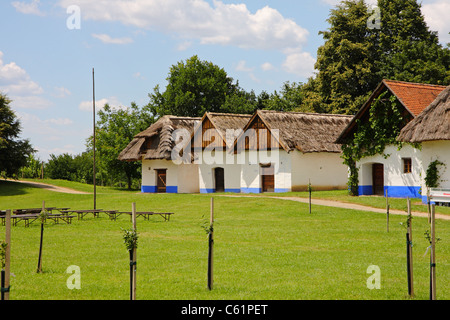 Open-air folk museum in Straznice, Repubblica Ceca Foto Stock