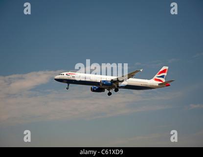 British Airways Airbus A321-231 aereo di linea SCO 7554 Foto Stock