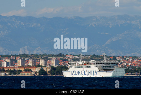 Linea Jadrolinija, Zadar, Croazia Foto Stock