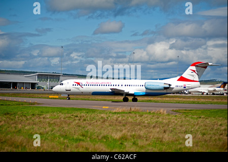 Frecce austriaco (Tyrolean Airways)Fokker 100 (F-28-0100) SCO 7631 Foto Stock