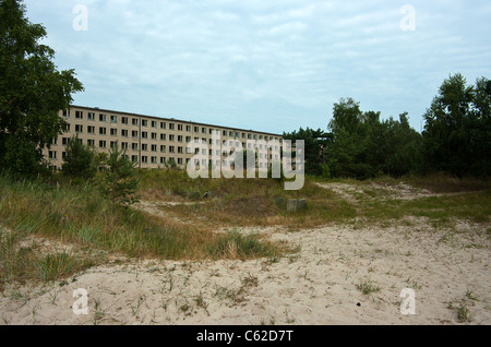 Prora/ Ruegen sull isola di Ruegen nel Mar Baltico Foto Stock