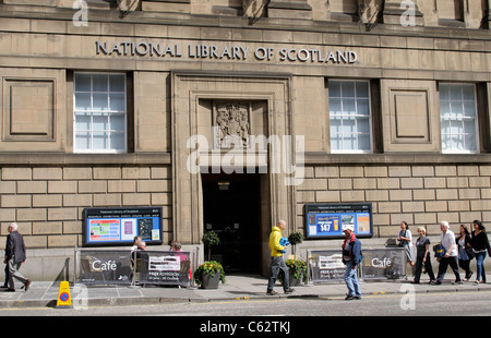 Biblioteca Nazionale di Scozia Edinburgh Regno Unito Foto Stock