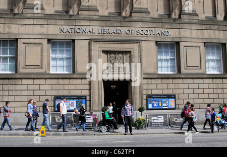 Biblioteca Nazionale di Scozia Edinburgh Regno Unito Foto Stock