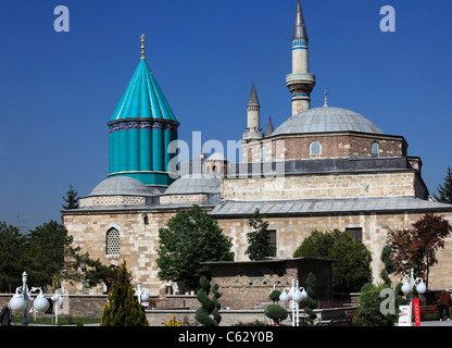 La Turchia, Konya, museo di Mevlana, Celaleddin, Rumi, sufi, mistica, tomba, Foto Stock