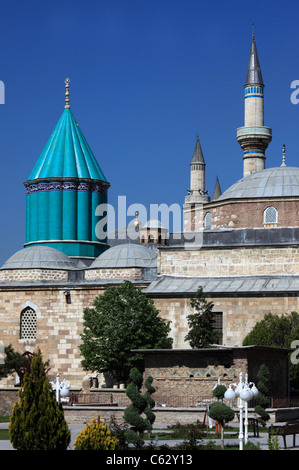 La Turchia, Konya, museo di Mevlana, Celaleddin, Rumi, sufi, mistica, tomba, Foto Stock