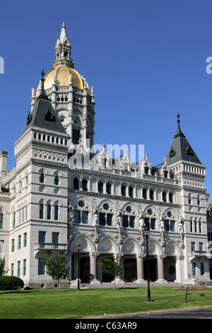 Connecticut State Capitol Building a Hartford Foto Stock