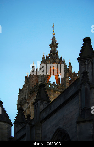 Cupola di San Giles' Cattedrale in Edinburgh Foto Stock