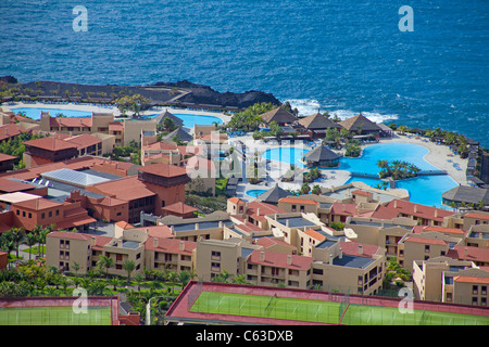 La Palma Princess Hotel Teneguia Princess Hotel las Indias, circondata da piantagioni di banane, vicino fuencaliente, los canarios, la palma isole canarie Spagna, Europa Foto Stock