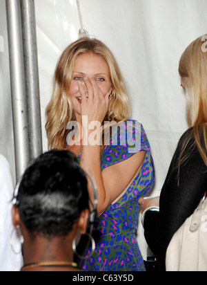 Cameron Diaz presso gli arrivi per 2009 MTV Movie Awards - PRESS ROOM, Anfiteatro di Gibson in città universale/a piedi, Los Angeles, CA Maggio 31, 2009. Foto Da: Michael Germana/Everett Collection Foto Stock