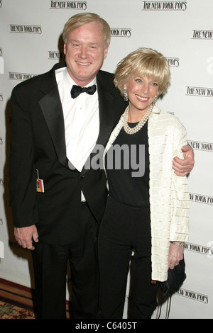 Chris Matthews, Lesley Stahl a New York Pops 2x2 ventiduesimo compleanno beneficio di Gala, Carnegie Hall di New York, NY, Maggio 09, 2005. Foto Foto Stock