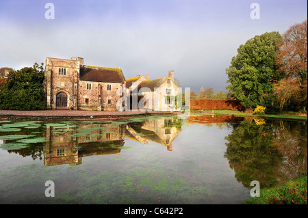 Cothay Manor vicino a Wellington, Somerset REGNO UNITO Foto Stock