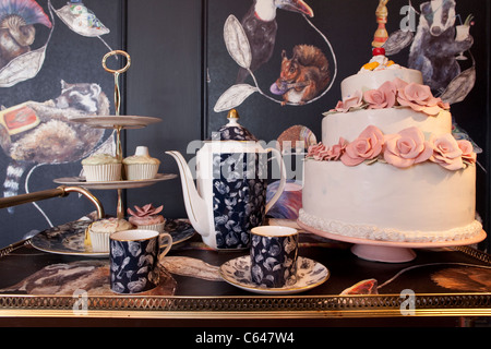 Casa di Hackney, British home articoli sanitari ed arredi ispirati da Javvy M Royle e Frieda Gormley, UK. Foto:Jeff Gilbert Foto Stock