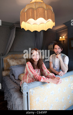 Casa di Hackney, British home articoli sanitari ed arredi ispirati da Javvy M Royle e Frieda Gormley, UK. Foto:Jeff Gilbert Foto Stock