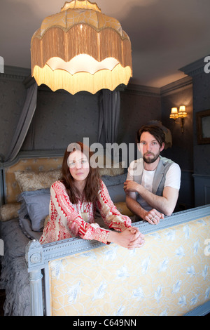 Casa di Hackney, British home articoli sanitari ed arredi ispirati da Javvy M Royle e Frieda Gormley, UK. Foto:Jeff Gilbert Foto Stock