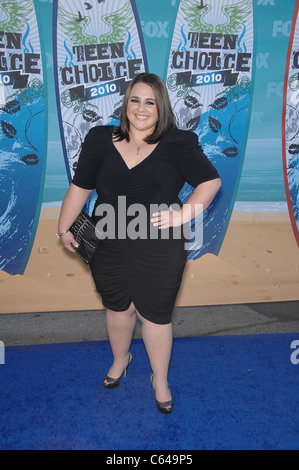 Nikki Blonsky presso gli arrivi per Teen Choice Awards 2010 - arrivi, Gibson anfiteatro, Los Angeles, CA il 8 agosto 2010. Foto Da: Michael Germana/Everett Collection Foto Stock