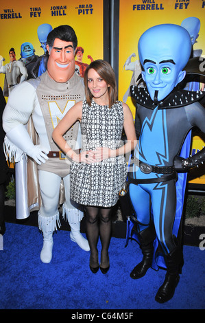 Tina Fey presso gli arrivi per MEGAMIND Premiere, AMC Lincoln Square 13 IMAX Theatre di New York, NY Novembre 3, 2010. Foto di: Gregorio T. Binuya/Everett Collection Foto Stock