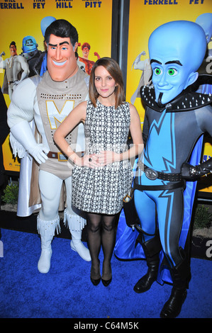 Tina Fey presso gli arrivi per MEGAMIND Premiere, AMC Lincoln Square 13 IMAX Theatre di New York, NY Novembre 3, 2010. Foto di: Gregorio T. Binuya/Everett Collection Foto Stock