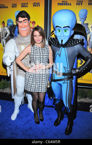 Tina Fey presso gli arrivi per MEGAMIND Premiere, AMC Lincoln Square 13 IMAX Theatre di New York, NY Novembre 3, 2010. Foto di: Gregorio T. Binuya/Everett Collection Foto Stock