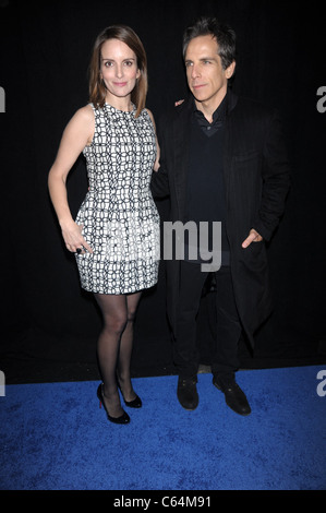 Tina Fey, Ben Stiller presso gli arrivi per MEGAMIND Premiere, AMC Lincoln Square 13 IMAX Theatre di New York, NY Novembre 3, 2010. Foto di: Rob ricco/Everett Collection Foto Stock