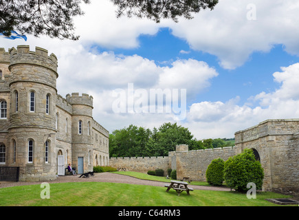 Jedburgh castello Carcere e museo, Jedburgh Scottish Borders, Scotland, Regno Unito Foto Stock