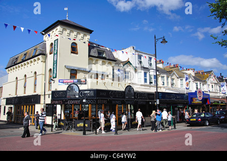 Grand Central Bar & Cafe, Torbay Road, Paignton, Tor Bay, Devon, Inghilterra, Regno Unito Foto Stock