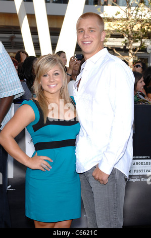 Shawn Johnson presso gli arrivi per il Twilight Saga: Eclipse Premiere, Nokia Theater L.A. LIVE, Los Angeles, CA 24 Giugno 2010. Foto Da: Michael Germana/Everett Collection Foto Stock