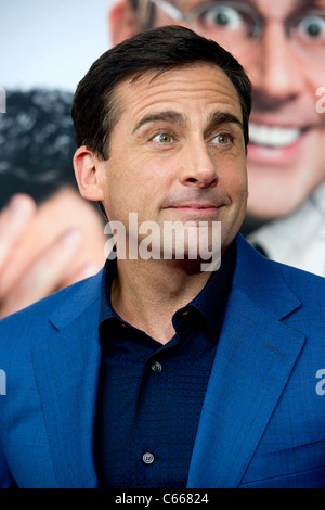 Steve Carell presso gli arrivi per cena per SCHMUCKS Premiere, il Teatro Ziegfeld, New York, NY Luglio 19, 2010. Foto di: Lee/Everett Collection Foto Stock