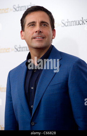 Steve Carell presso gli arrivi per cena per SCHMUCKS Premiere, il Teatro Ziegfeld, New York, NY Luglio 19, 2010. Foto di: Lee/Everett Collection Foto Stock