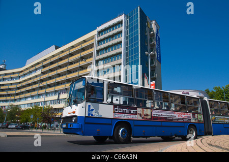 Deak Ferenc ter Belvaros quadrati del centro città Kecskemet Ungheria Europa Foto Stock