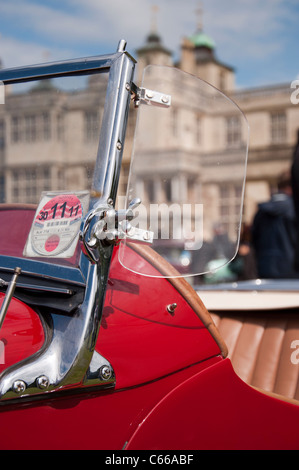 Automobili classiche a Audley End House Classic show Foto Stock