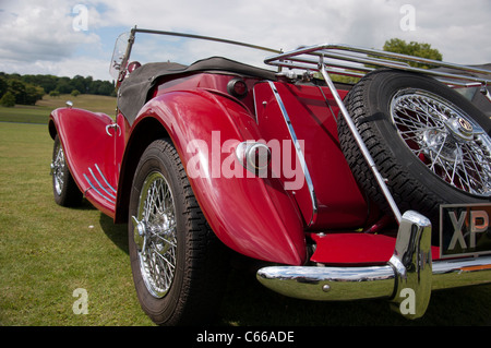 Automobili classiche a Audley End House Classic show Foto Stock