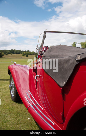 Automobili classiche a Audley End House Classic show Foto Stock