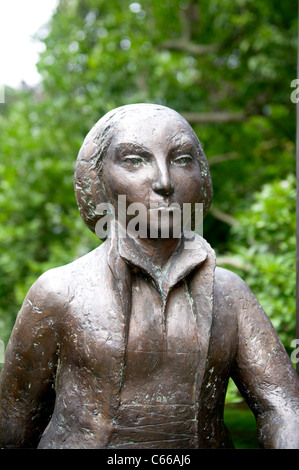 Denkmal für Katharina von Bora, Ehefrau von Martin Luther; memorial per Katharina von Bora, moglie di Lutero Foto Stock