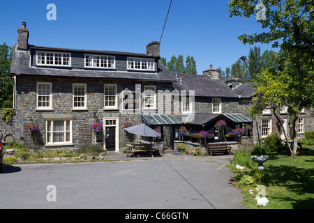 Il Llanerch Inn, storico Llandrindod Wells pub e guest house, Wales UK. Foto Stock