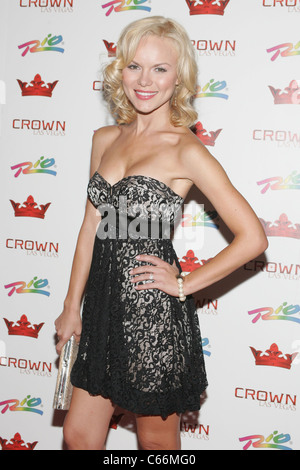 Anya Monzikova di presenze per Anya Monzikova e gelsomino Dustin al Crown night club , Las Vegas NV il 25 giugno 2010. Foto di: Foto Stock