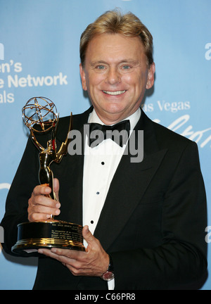 Pat Sajak in sala stampa per la trentottesima annuale di animazione diurna Emmy Awards - PRESS ROOM, Hilton Hotel di Las Vegas NV, 19 giugno 2011. Foto di: James Atoa/Everett Collection Foto Stock