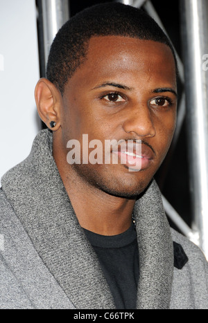 Fabolous all'arrivo per ragazze colorati Premiere Screening, Il Teatro Ziegfeld, New York, NY Ottobre 25, 2010. Foto di: Desiree Navarro/Everett Collection Foto Stock