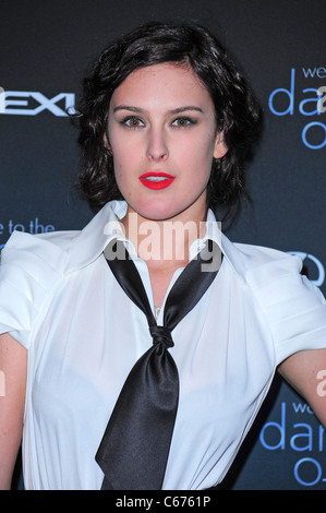 Rumer Willis ad una apparizione pubblica per il lato più oscuro del dibattito verde serie, Il Bowery Hotel, New York, NY Luglio 27, 2010. Foto di: Gregorio T. Binuya/Everett Collection Foto Stock