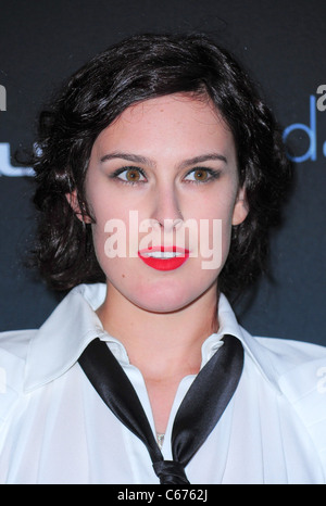 Rumer Willis ad una apparizione pubblica per il lato più oscuro del dibattito verde serie, Il Bowery Hotel, New York, NY Luglio 27, 2010. Foto di: Gregorio T. Binuya/Everett Collection Foto Stock