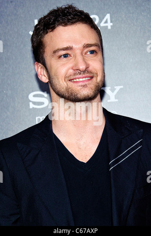 Justin Timberlake presso gli arrivi per cattiva maestra Premiere, il Teatro Ziegfeld, New York, NY Giugno 20, 2011. Foto di: Lee/Everett Foto Stock