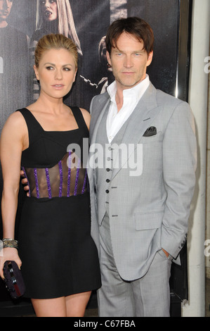 Anna Paquin, Stephen Moyer presso gli arrivi per True Blood stagione quattro Premiere su HBO, Arclight Glossari Affini Dome, Los Angeles, CA Giugno Foto Stock