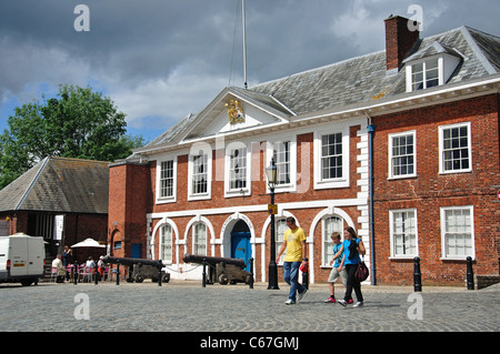 Xvii secolo Custom House, Exeter Historic Quayside, Exeter Devon, Inghilterra, Regno Unito Foto Stock