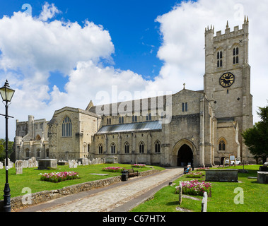 Christchurch Priory, Christchurch, Dorset, England, Regno Unito Foto Stock
