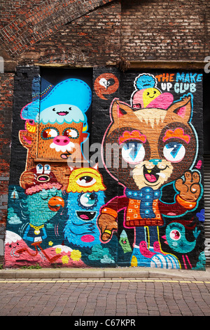 Festival Eurocultured nel nuovo Wakefield Street Manchester REGNO UNITO Foto Stock