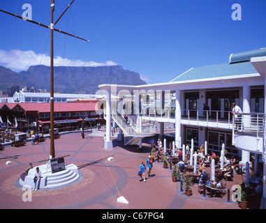 Victoria & Albert Waterfront, Città del Capo, Western Cape, Repubblica del Sud Africa Foto Stock